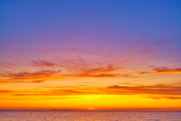 istock amazing sunset france normandy / twilight 1333566098