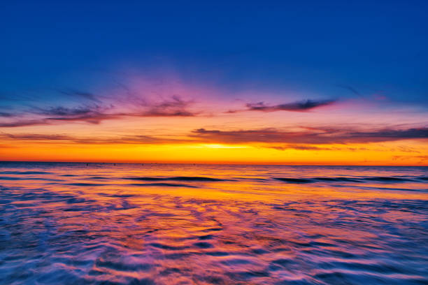 istock amazing sunset france normandy / twilight 1333566304