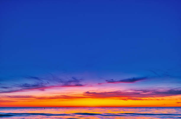 istock amazing sunset france normandy / twilight 1333571051