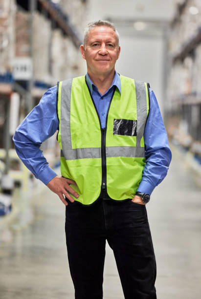 istock Shot of a mature man working in a warehouse 1333575722