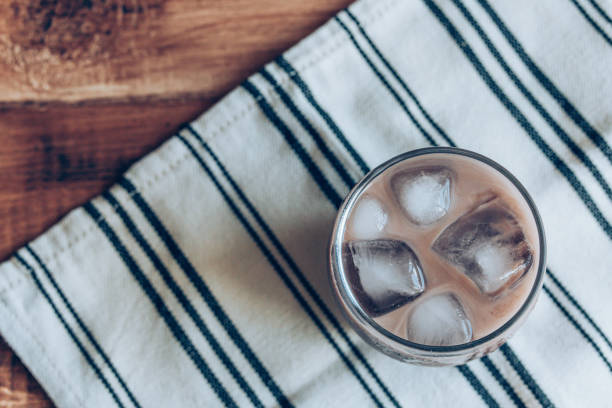 istock Cold iced milk cocoa drink 1333579967