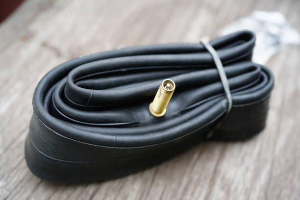 Bicycle tube with presta valve
