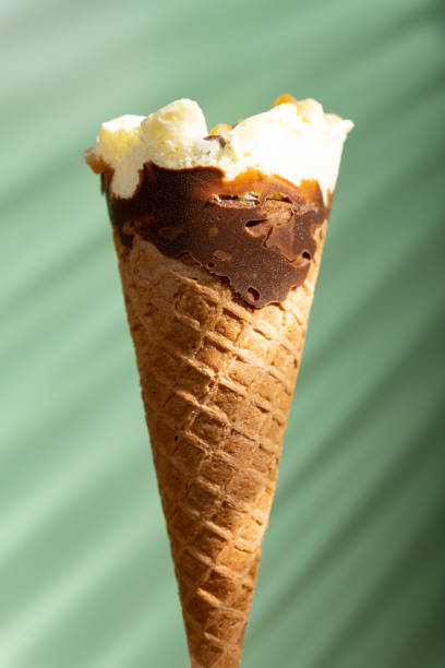 istock fresh ice cream cone in a sunny morning near a window 1333588841