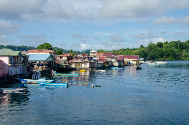 istock waterfront at Banda Neira 1333589517