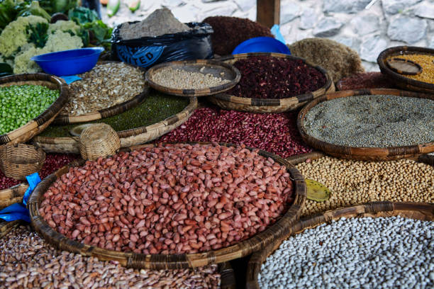 rynek żywności w malawi - republic of malawi zdjęcia i obrazy z banku zdjęć