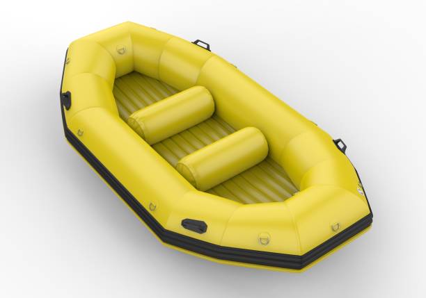 istock 3d blank PVC Inflatable Water Raft Boat. 1333593860