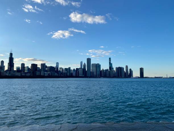 istock Life in Chicago, Lake front, Botanical garden. 1333600069