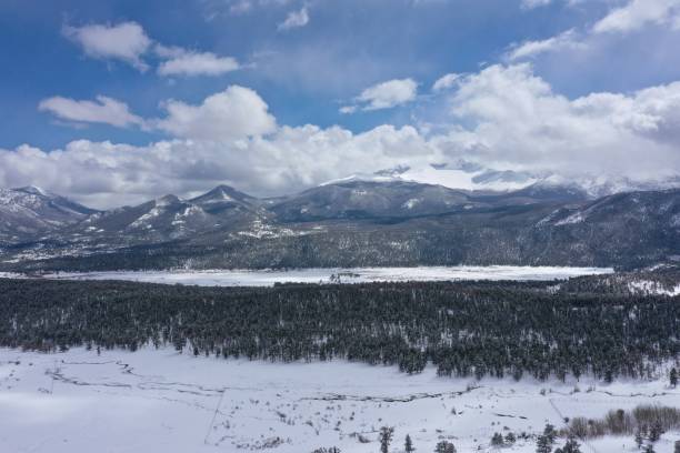 istock Winter in Colorado, Rocky mountain 1333601157