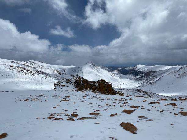 istock Winter in Colorado, Rocky mountain 1333601415
