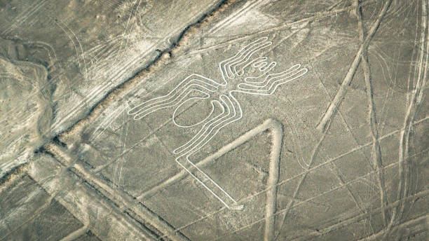 The Nazca Lines are a series of ancient geoglyphs located in the Nazca Desert in southern Peru. They were designated a UNESCO World Heritage Site. Nazca Lines were created by the Nazca culture between 400 and 650 CE.
