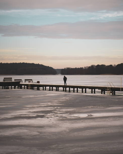 istock Woman at the lake 1333629095