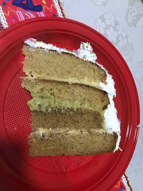 istock Birthday cake made at home 1333643142
