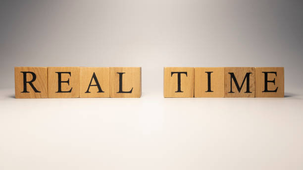 istock It was created from real time wooden cubes. Industry and technology. 1333645313