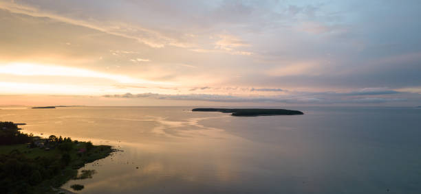 istock Magical August sunset in Estonia. 1333648063