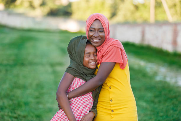 istock Loving Emotions Between Muslim Mother and Daughter. 1333648448