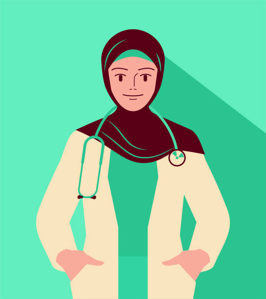 843 Muslim Doctor Illustrations & Clip Art - iStock | Muslim doctor  portrait, Female muslim doctor, Young muslim doctor