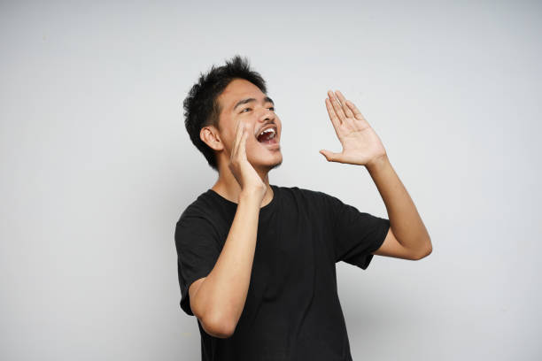 istock Indonesian/Asian Man wearing black shirt 1333676325