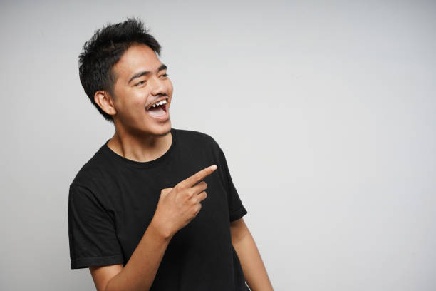 istock Indonesian/Asian Man wearing black shirt 1333676423