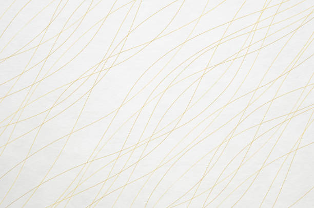 istock Elegant wavy line pattern washi paper background 1333678187