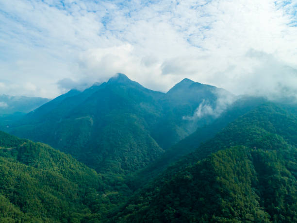 istock Clouds and reservoirs on the high mountains 1333678244