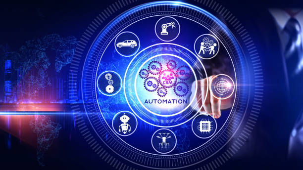 Automation Icon Concept stock photo