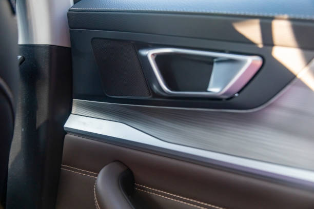 istock interior door handle of a modern premium car close-up 1333703508