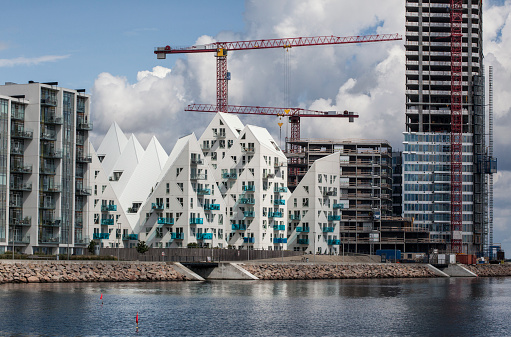 Construction Building Activity - Aarhus Ø