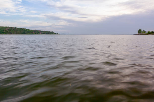 istock Far away hilly land across Danube 1333712269