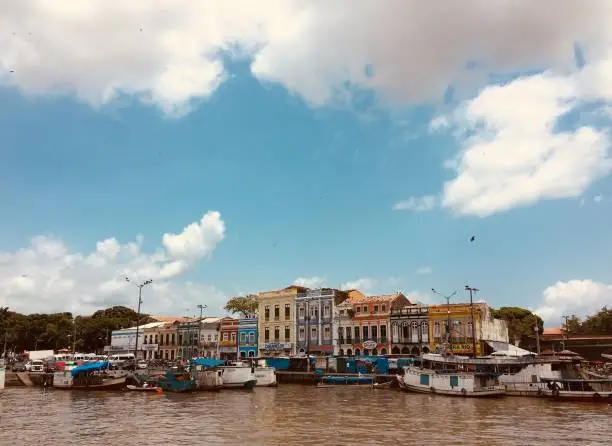 Photo of Boats on the Amazon River, Belém