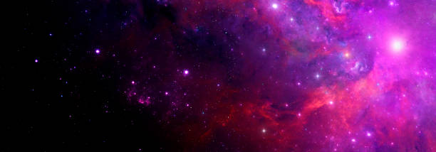istock Abstract space background with bright nebula and stars 1333718248