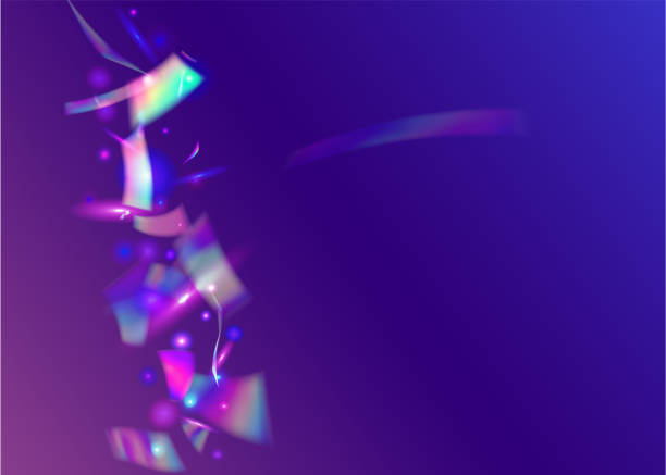 istock Kaleidoscope Confetti. Cristal Glitter. Holographic Sparkles. Br 1333720370
