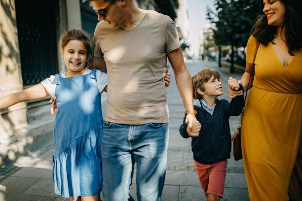 istock Family in a walk 1333720537