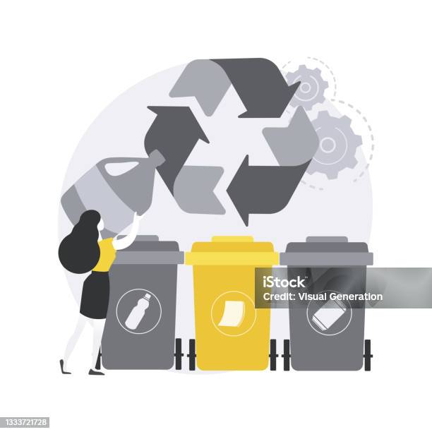 Garbage Collection And Sorting Abstract Concept Vector Illustration ...