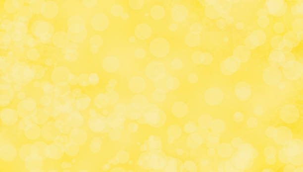 istock Yellow blurred background with  round bokeh. 1333732367