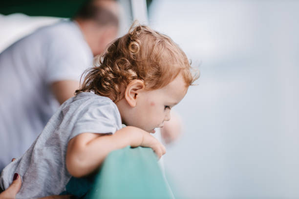 istock Toddler on the boat tour 1333765568