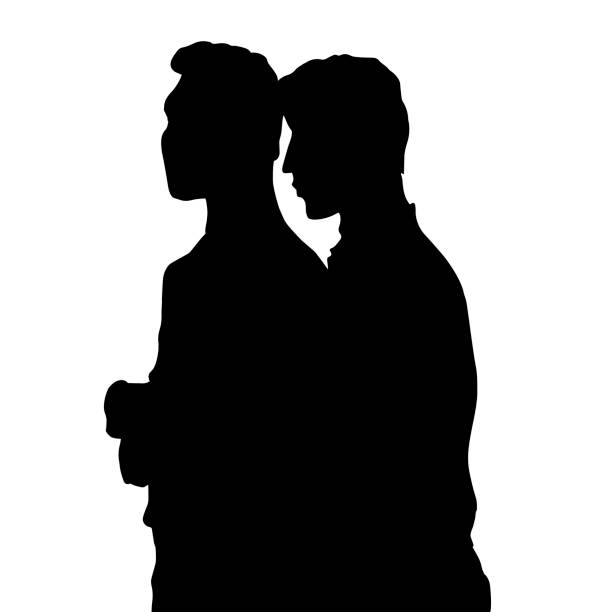 istock Two men, friends. Warm, loving relationship. Gay couple. 1333767856