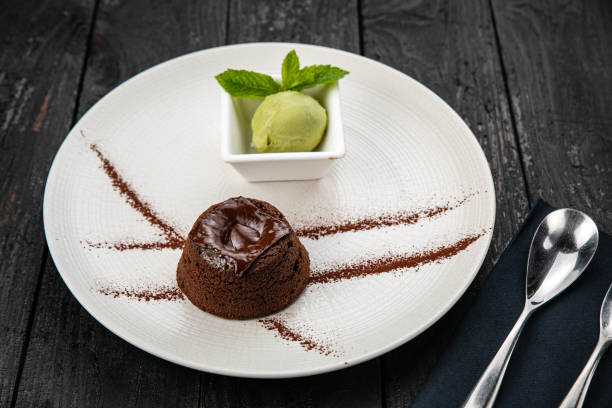 istock french dessert with ice cream 1333773833