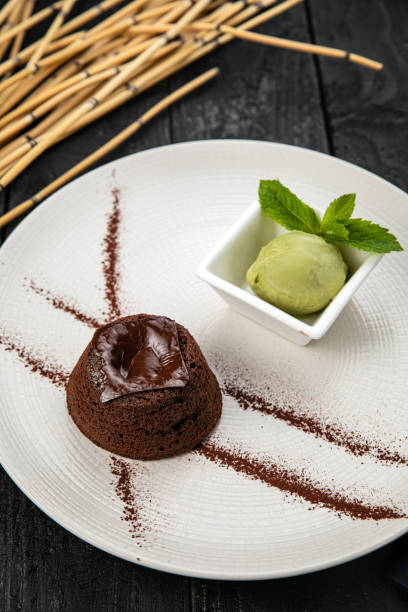 istock french dessert with ice cream 1333773838