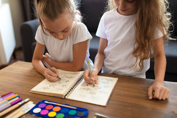 istock Creative kids. Creative Arts and Crafts Classes in After School Activities. 1333779782