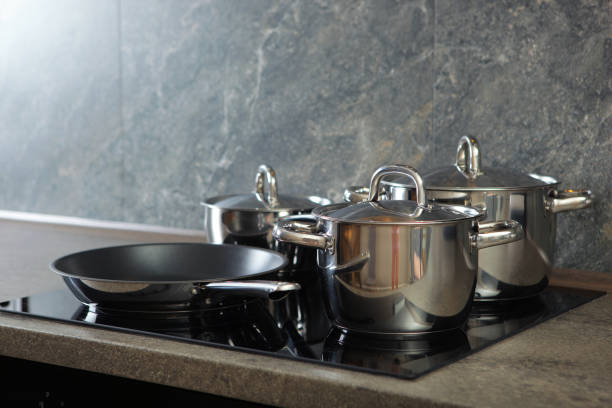 istock Kitchen utensils for cooking in the interior of the kitchen 1333786637