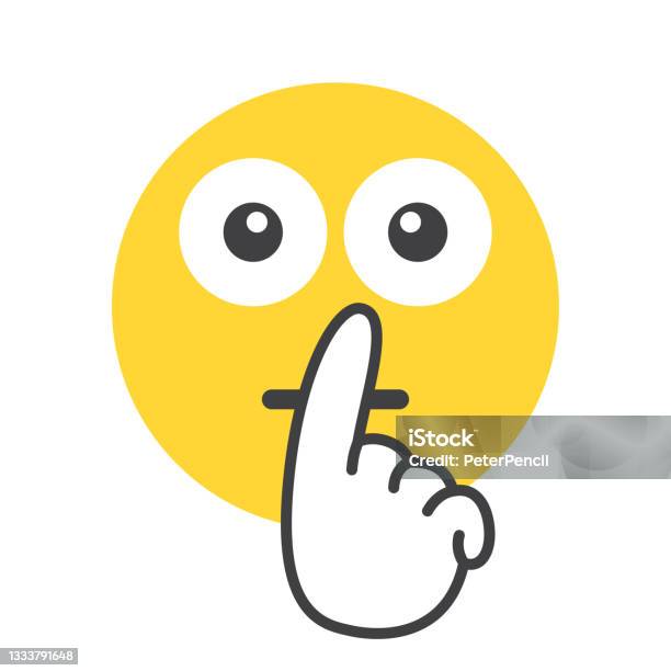 Silent Smiley Emoji Icon Emoticon Smile Emotion Funny Cartoon Social Media Vector Iluustration Stock Illustration - Download Image Now - iStock Silent Smiley Emoji Icon Emoticon Smile Emotion Funny Cartoon Social Media Vector Iluustration Stock Illustration - Download Image Now - iStock