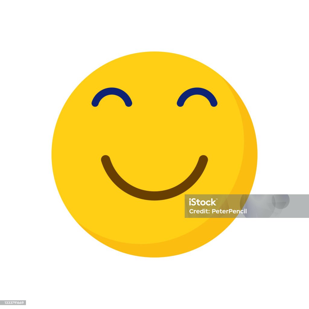 Happy Smiley Emoji Icon Emoticon Smile Emotion Funny Cartoon ...