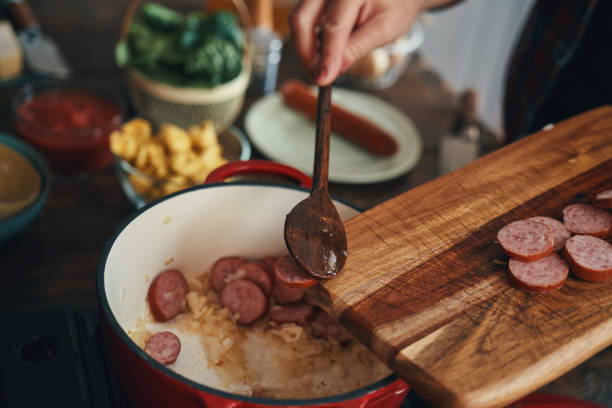 istock Preparing Tuscan Tortellini Soup in Domestic Kitchen 1333792165