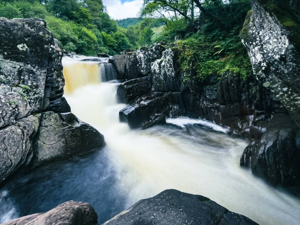 istock Keltie waterfall, Callander, Scotland 1333809450