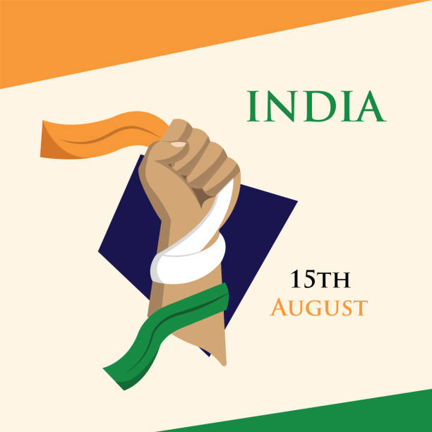 illustrations, cliparts, dessins animés et icônes de affiche du jour de l’indépendance de l’inde heureuse - 14 15 ans