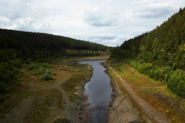 istock huge mountain lake in a valley 1333823492