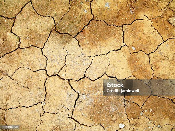 Dry Cracked Brown Soil Background Stock Photo - Download Image Now - Abstract, Arid Climate, Backgrounds
