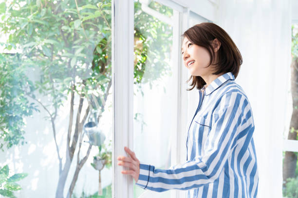 istock asian woman in night clothes 1333846007