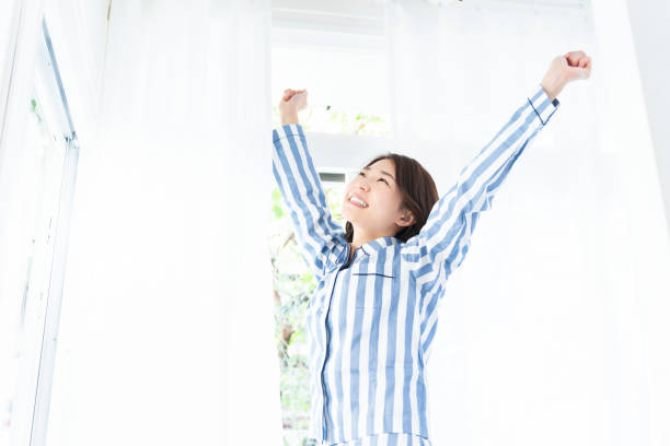 istock asian woman in night clothes 1333846064