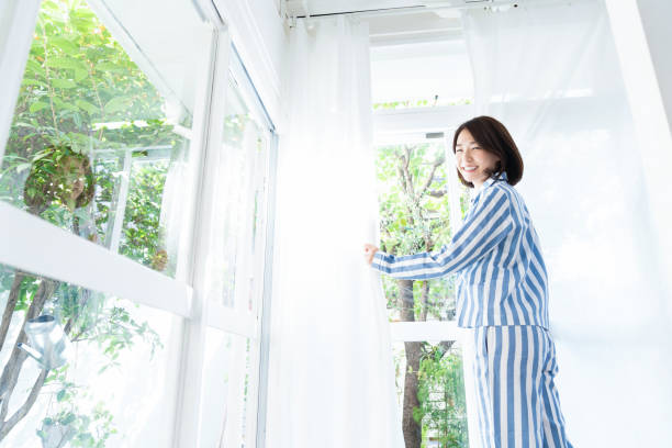 istock asian woman in night clothes 1333846078